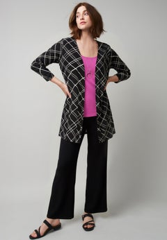 Everyday Stretch Knit Open Front Cardigan