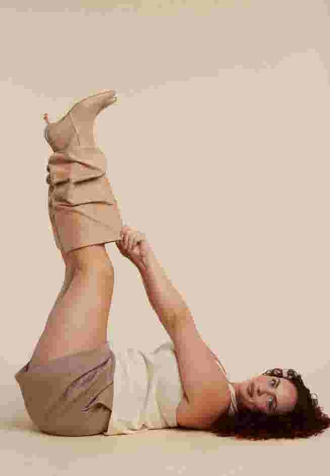 Fold Over Kitten Heel Boot image number 1