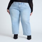 Embroidered Naomi Straight Leg Jean image number null