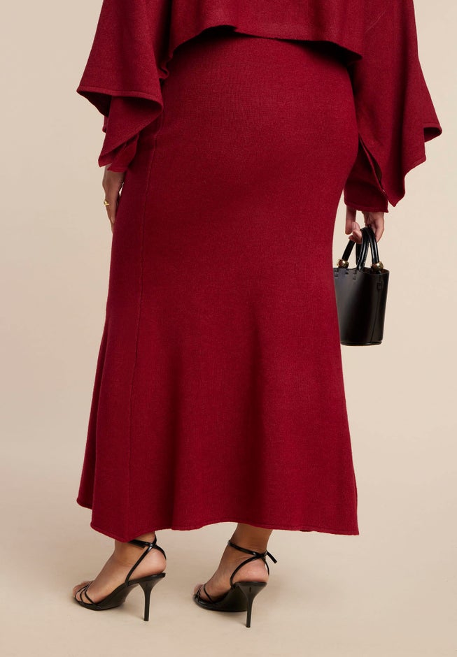 Sweater Maxi Skirt image number 2