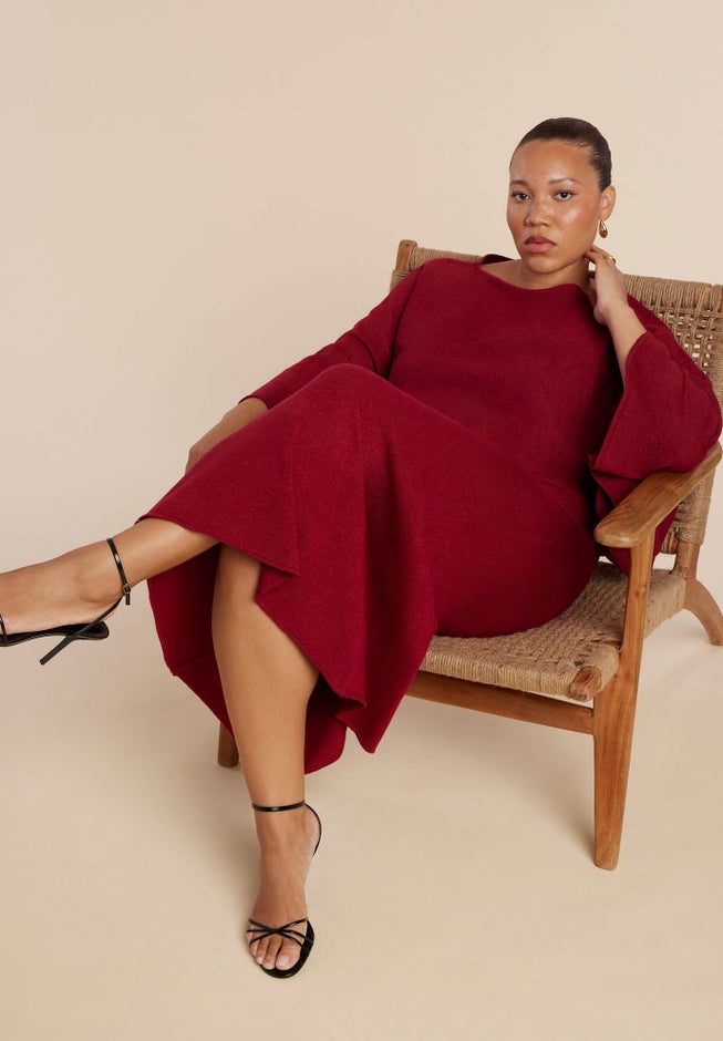 Sweater Maxi Skirt image number 3