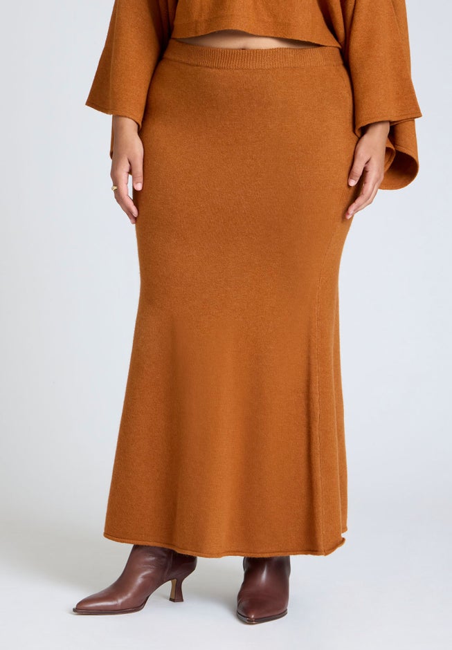 Sweater Maxi Skirt image number 1