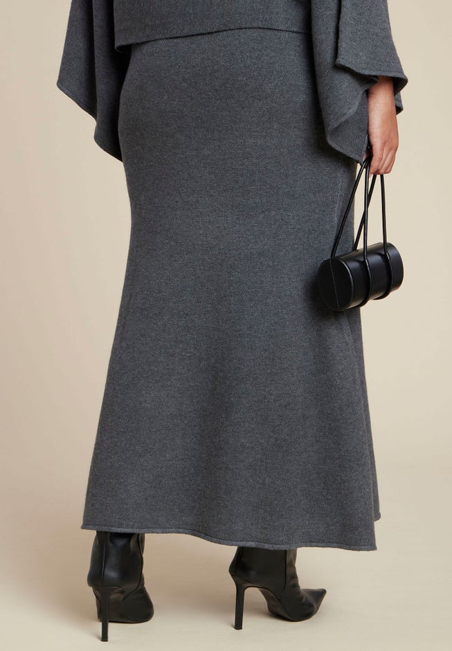 Sweater Maxi Skirt image number 2