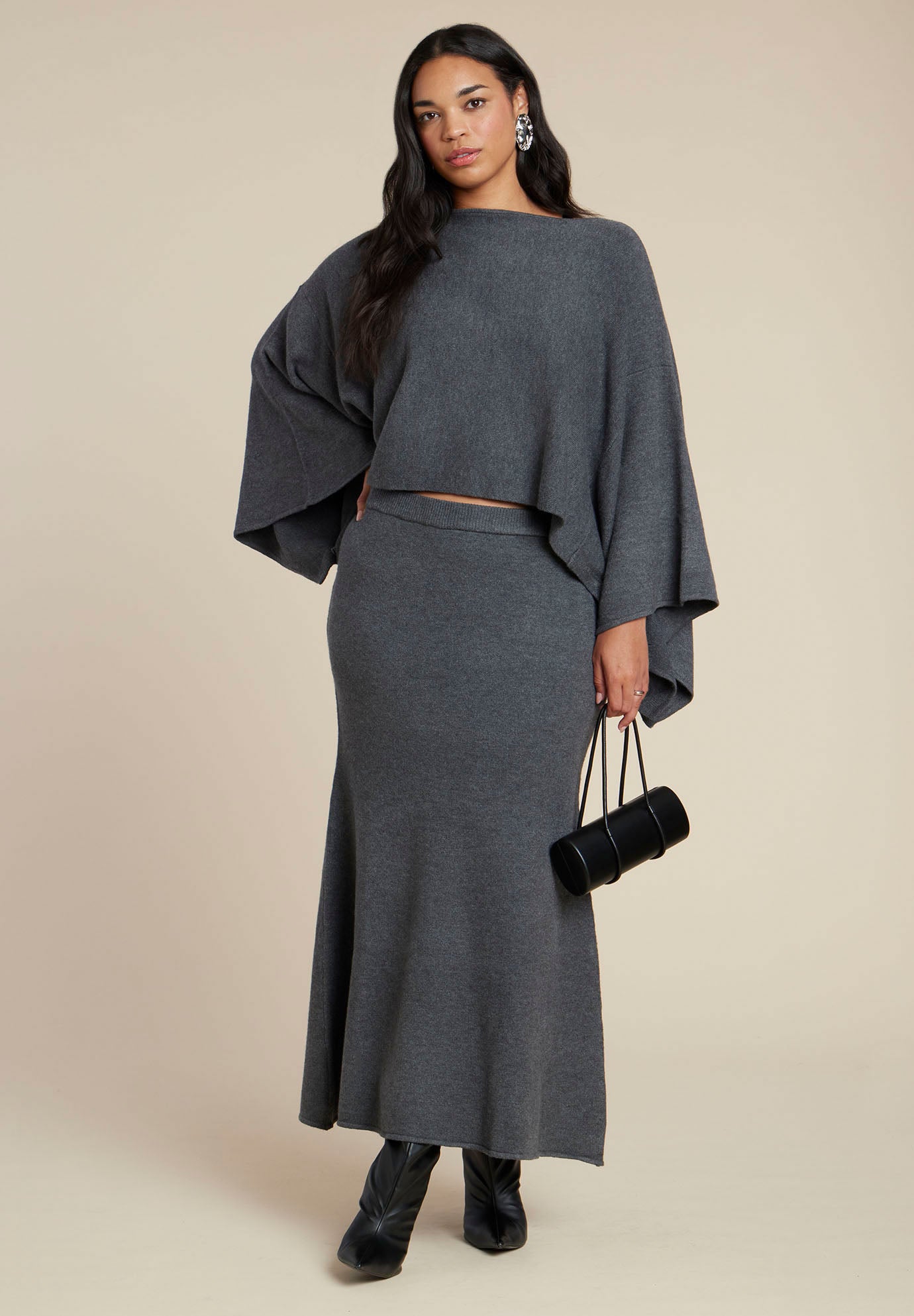 Sweater Maxi Skirt image number 3