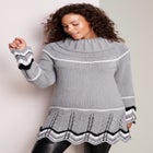 Chevron Border Sweater image number null