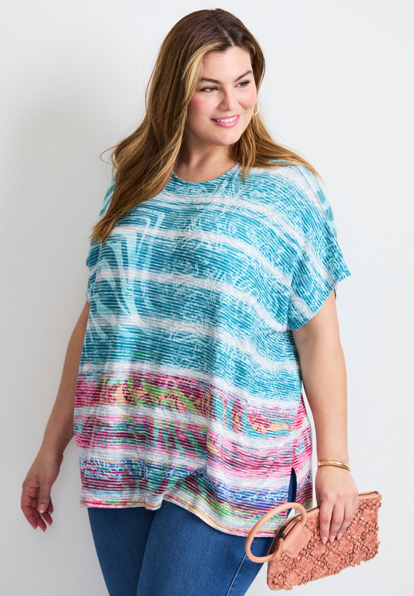 Lightweight Dolman Sweater image number 3