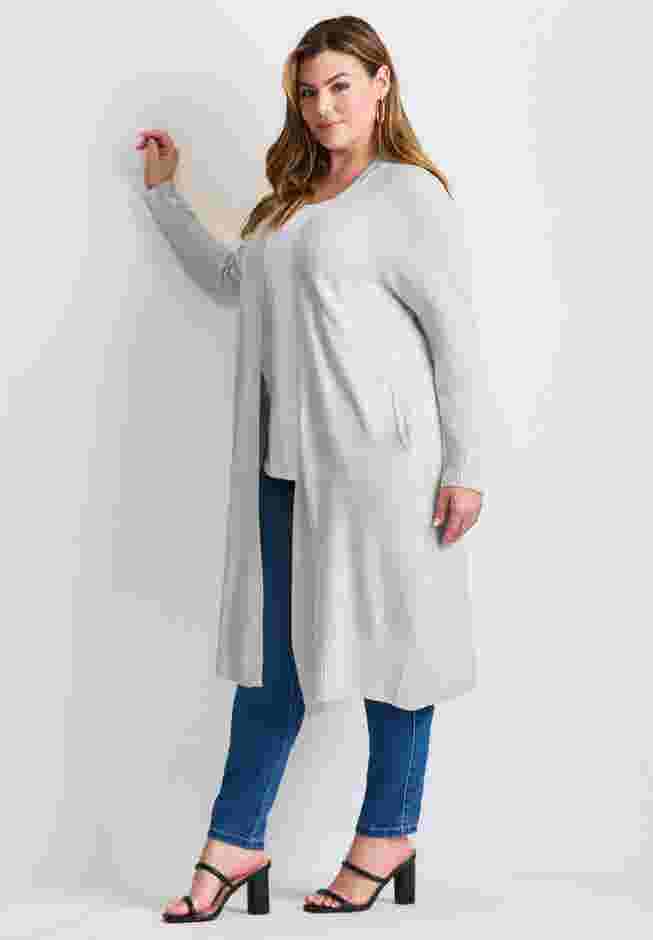 Raglan Sleeve Duster Cardigan image number 2