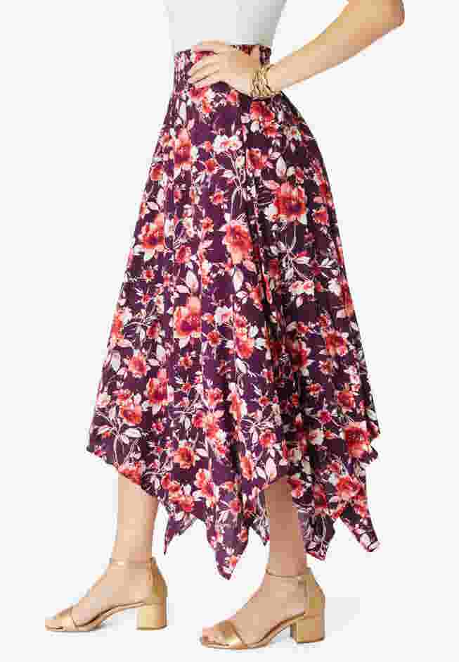 Handkerchief Hem Skirt image number 2