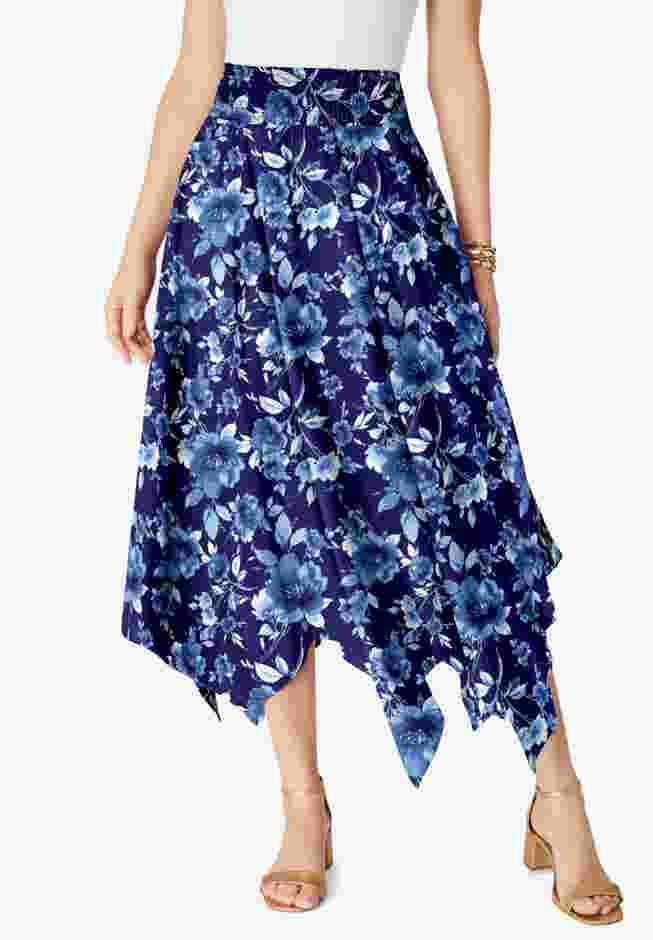 Handkerchief Hem Skirt image number 0