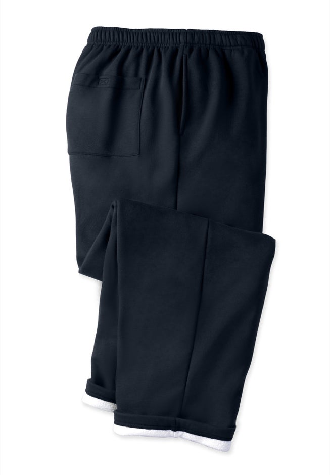 Sherpa Lined Full Elastic Sweatpants image number 1