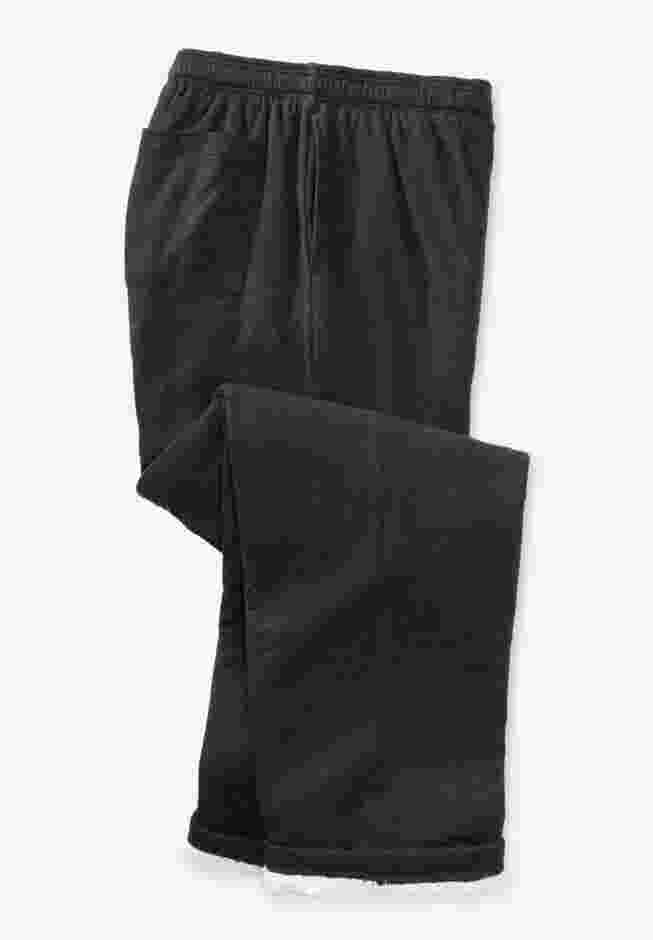 Sherpa Lined Full Elastic Sweatpants image number 0