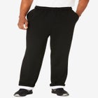 Sherpa Lined Full Elastic Sweatpants image number 0