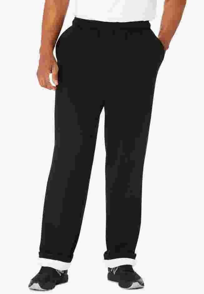 Sherpa Lined Full Elastic Sweatpants image number 0