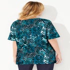 Suprema&reg; Short Sleeve V-Neck Tee image number null