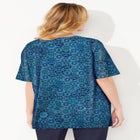 Suprema&reg; Short Sleeve V-Neck Tee image number null