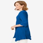 Handkerchief Hem Henley Tunic image number null