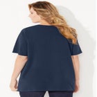 Suprema® Ultra-Soft Scoopneck Tee image number null