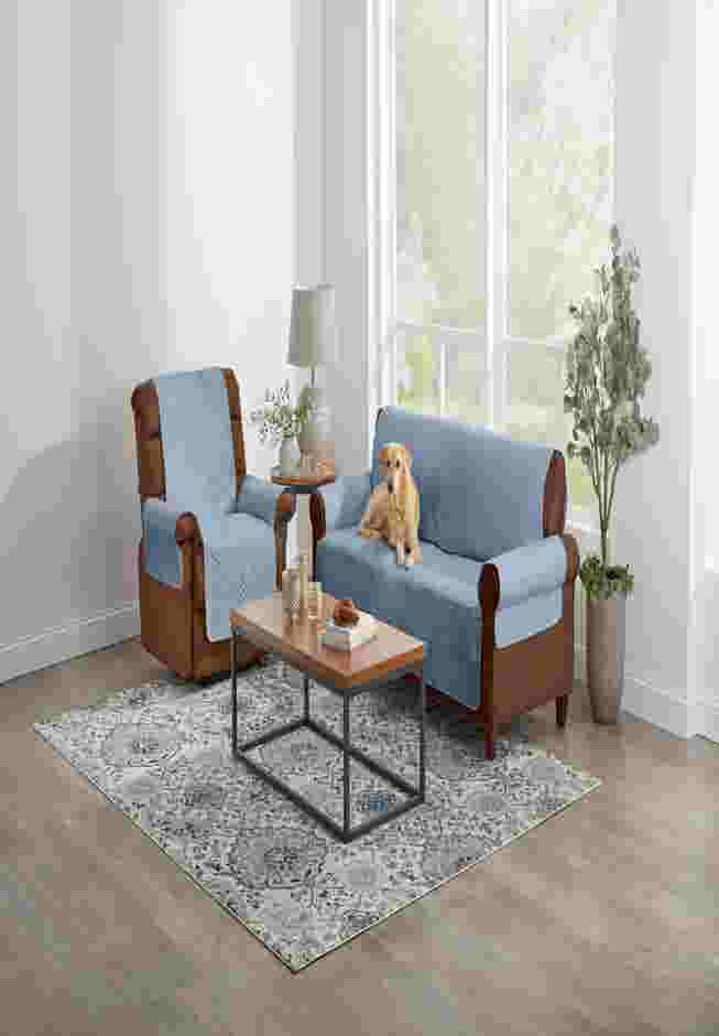 Chair Herringbone Pet Protector image number 1