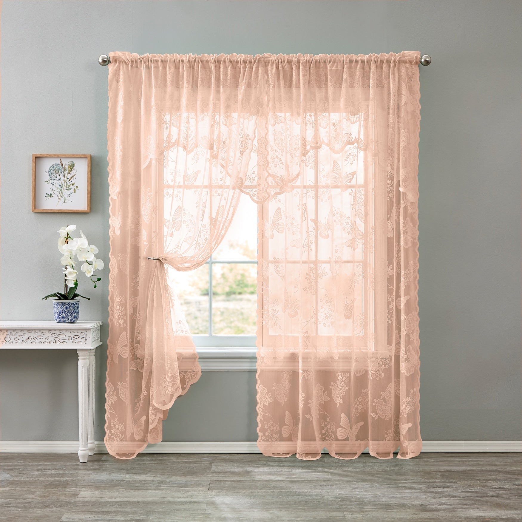 Ella Lace Romantique Curtain image number 0