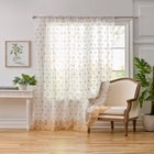 Embroidered Voile Panel image number null