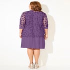 Floral Mesh Jacket Dress image number null