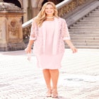 Floral Mesh Jacket Dress image number null