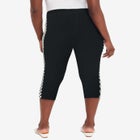 Everyday Stretch Cotton Capri Legging image number null