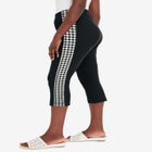 Everyday Stretch Cotton Capri Legging image number null
