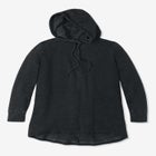 Pleat-Back Swing Hoodie Sweatshirt image number null