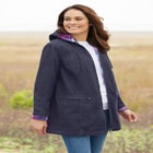 Flannel-Lined Denim Jacket image number null