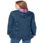Flannel-Lined Denim Jacket image number null