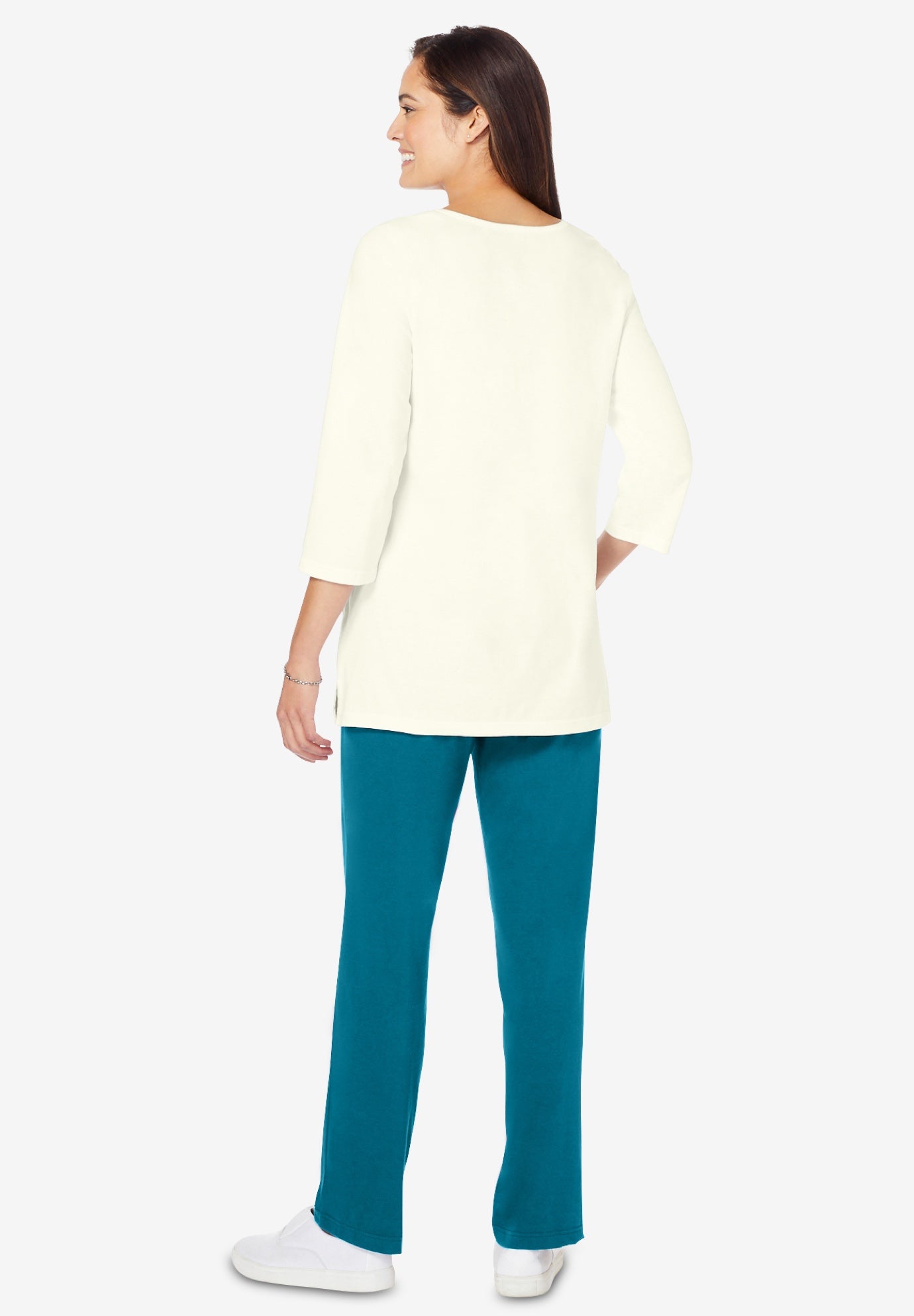 Floral Tee and Pant Set image number 1