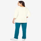 Floral Tee and Pant Set image number null