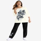 Floral Tee and Pant Set image number 0
