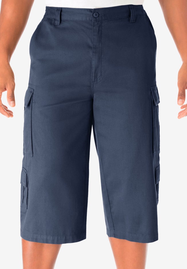 17" Side Elastic Cargo Shorts image number 0
