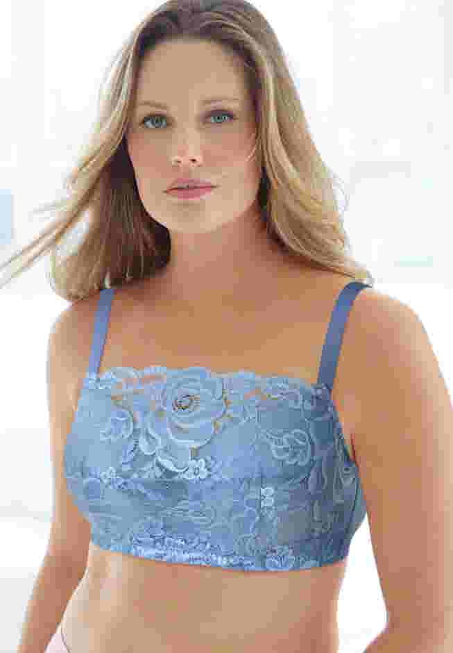 Lace Wireless Cami Bra image number 0