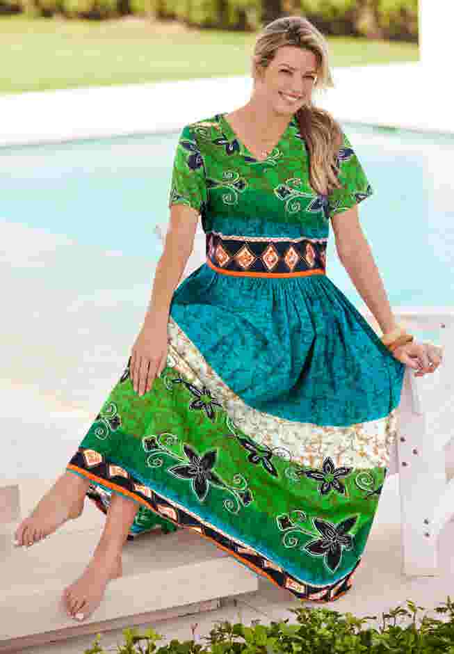 Long Crinkle Cotton Lounger image number 5