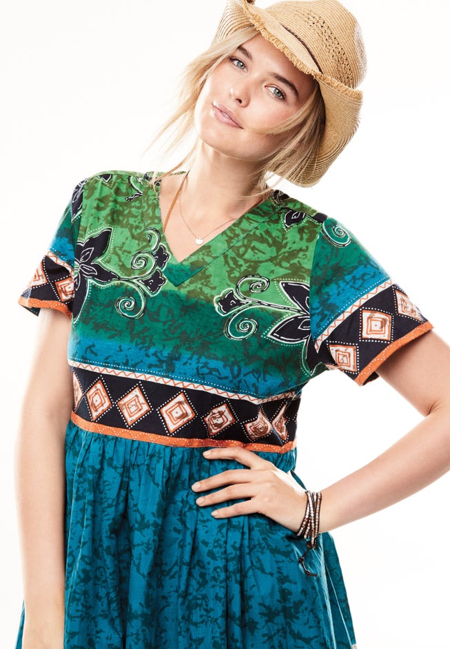 Long Crinkle Cotton Lounger image number 6