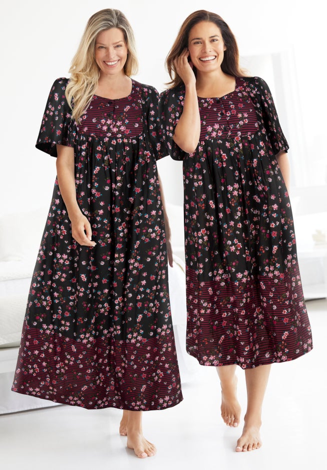 Mixed Print Short Lounger image number 4