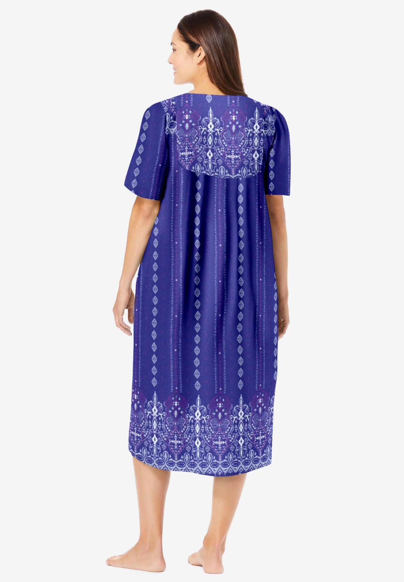 Mixed Print Short Lounger image number 1