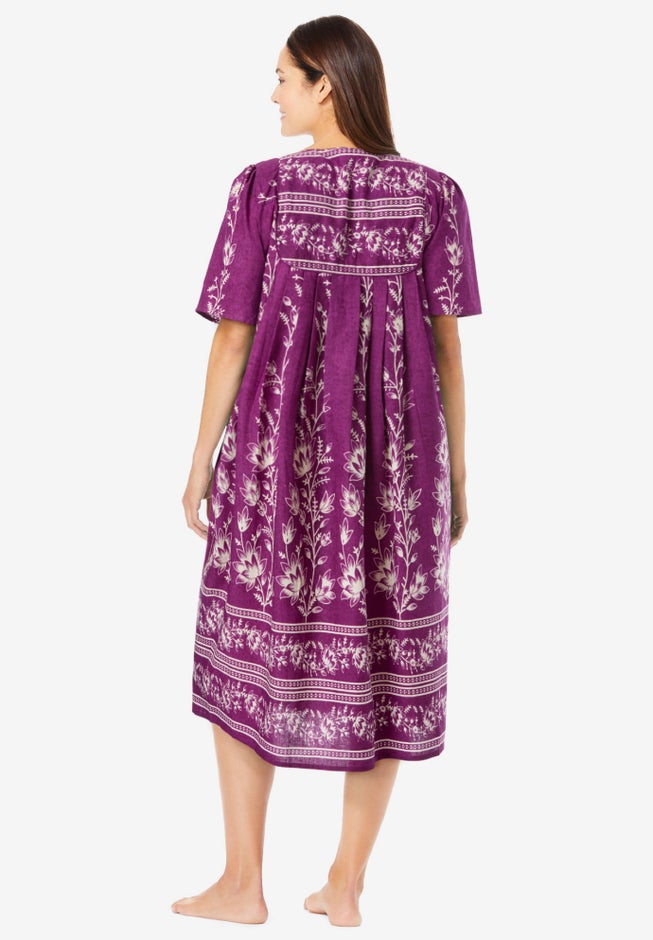 Mixed Print Short Lounger image number 1