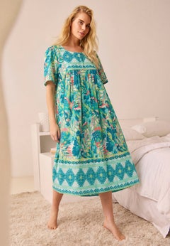 Bib-Front Short Sleeve Short Lounger