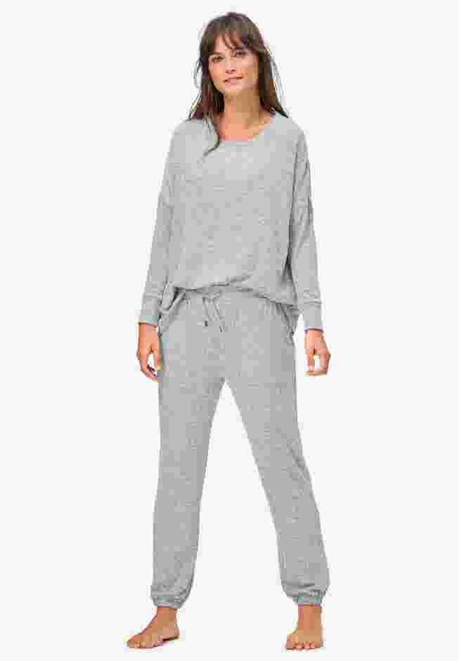 Marled Knit Jogger Pants image number 3