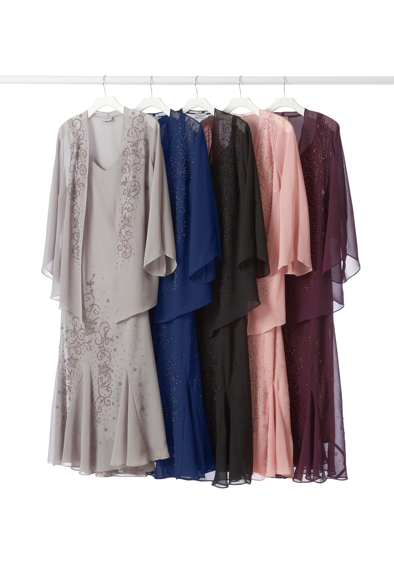 Masquerade Beaded Dress Set image number 9