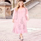 Masquerade Beaded Dress Set image number null