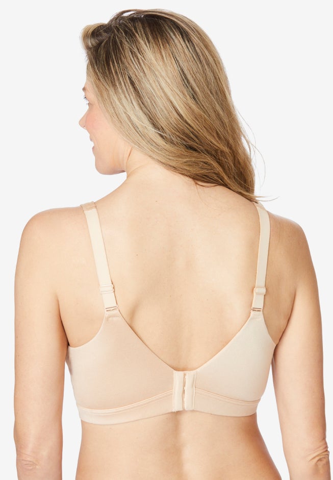 Full-Coverage Smooth No-Wire Bra image number 1