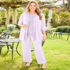 3-Piece Lace Gala Pant Suit image number null