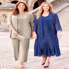 Lace Gala 3-Piece Pant Suit image number null