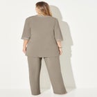 3-Piece Lace Gala Pant Suit image number null