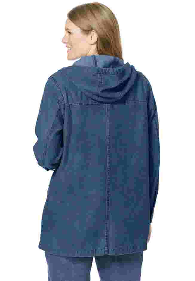 Lightweight Utility Hoodie Jacket image number 2